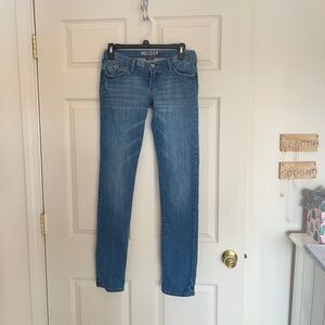 Hollister Sz 1 Straight Leg Low Rise Vintage Y2K Jeans
